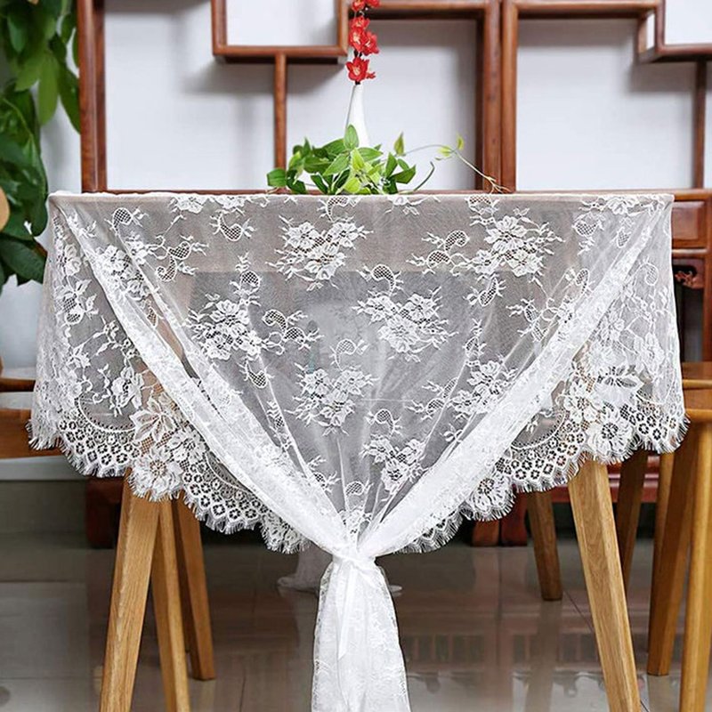 White Bridal Evening Polyester Lace Fabric for Bridal Wholesale Suppli 3
